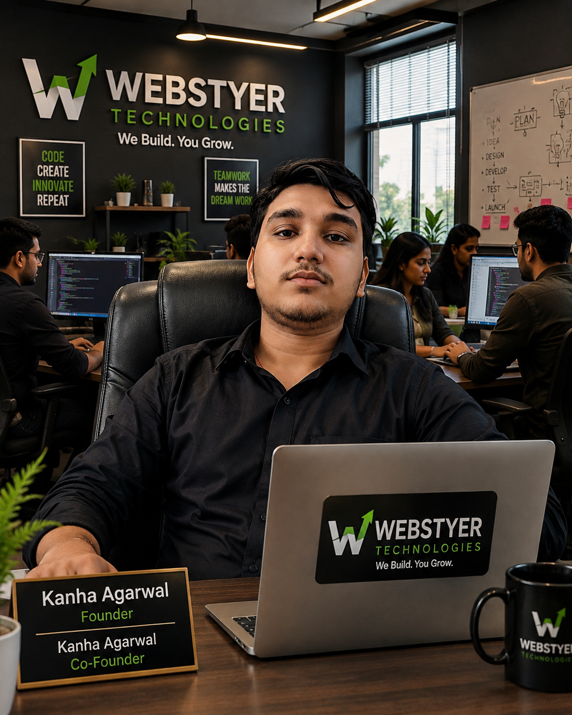 Kanha Agrawal - Webstar